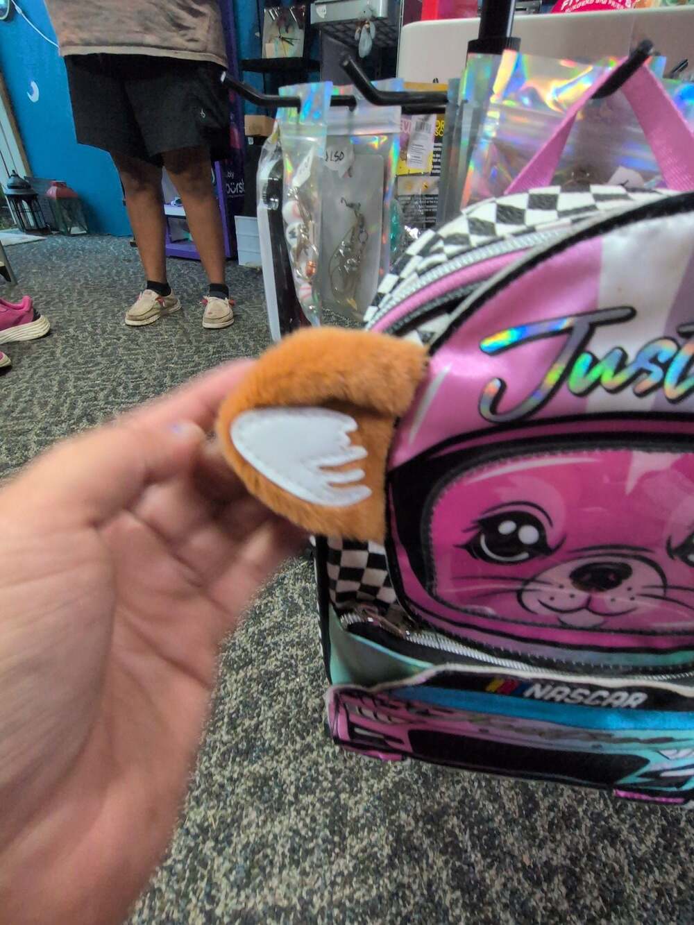 Justice x NASCAR Racer Mini Backpack - Picture 4 of 6